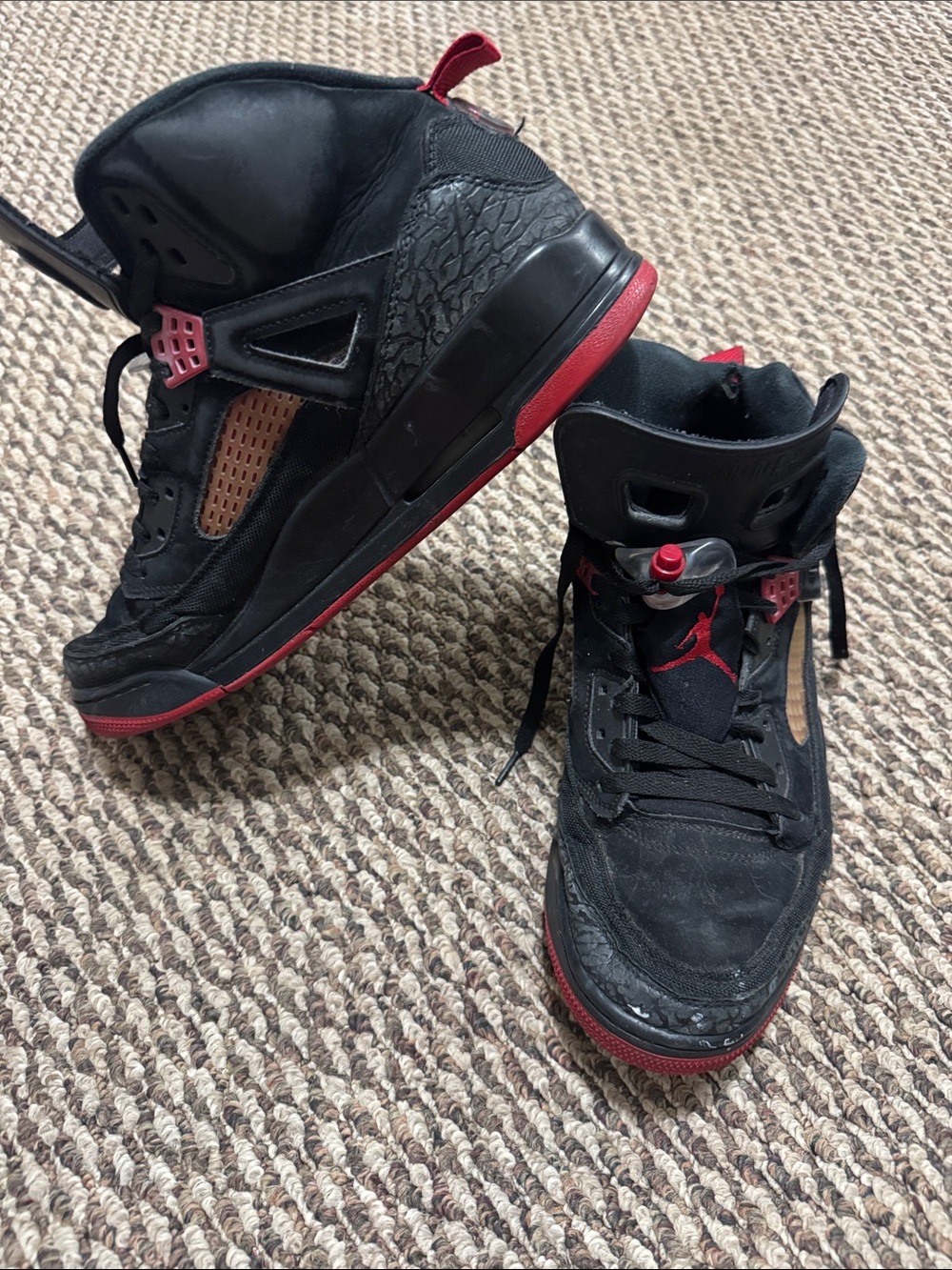 Air Jordan Spizike Black and Red basketball shoes men’s sneakers